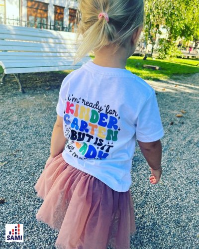 "i am ready for kindergarten"