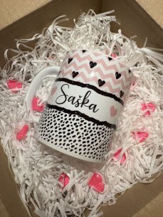 Prsonalizovaný hrnček "SRDIEČKO"