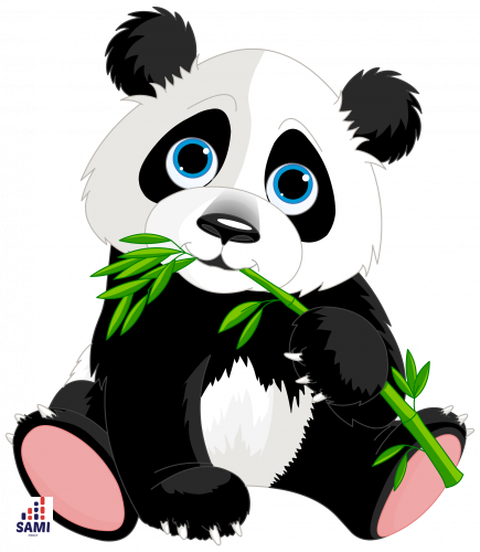 Panda - Veľkosť nažehľovačky: 15 cm