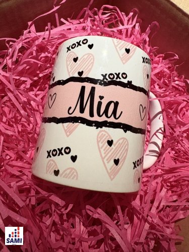 Personalizovaný hrnček "XOXO"